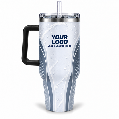 ADN057 personalized tumbler 40oz back product mockup