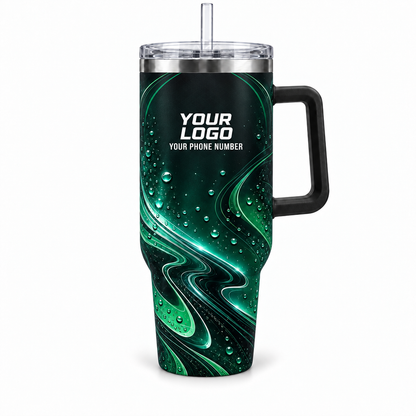 ADN058 personalized tumbler 40oz front product mockup