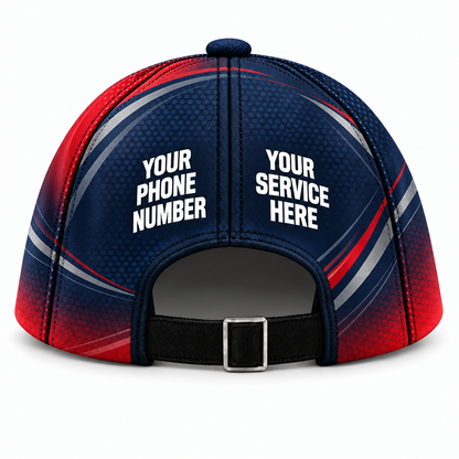 ADN059 personalized cap back product mockup