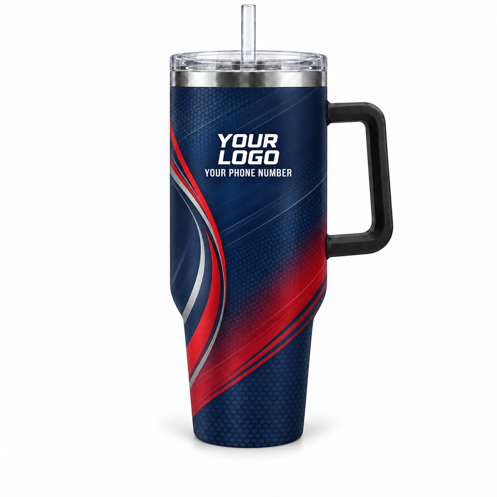 ADN059 personalized tumbler 40oz front product mockup