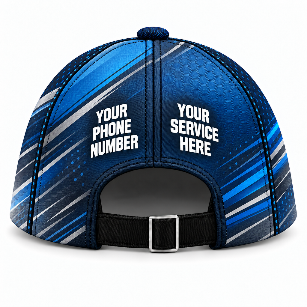 ADN060 personalized cap back product mockup