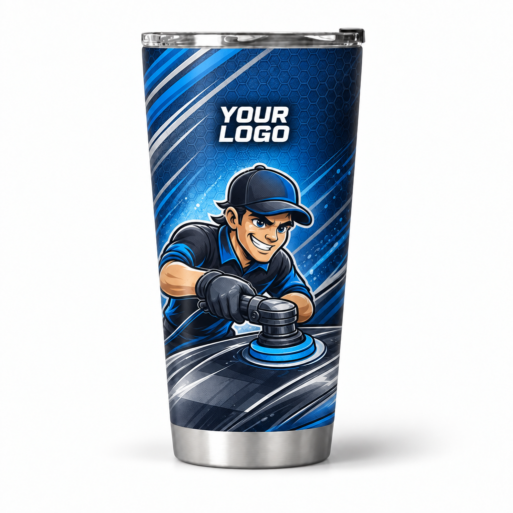 ADN060 personalized tumbler 20oz front product mockup