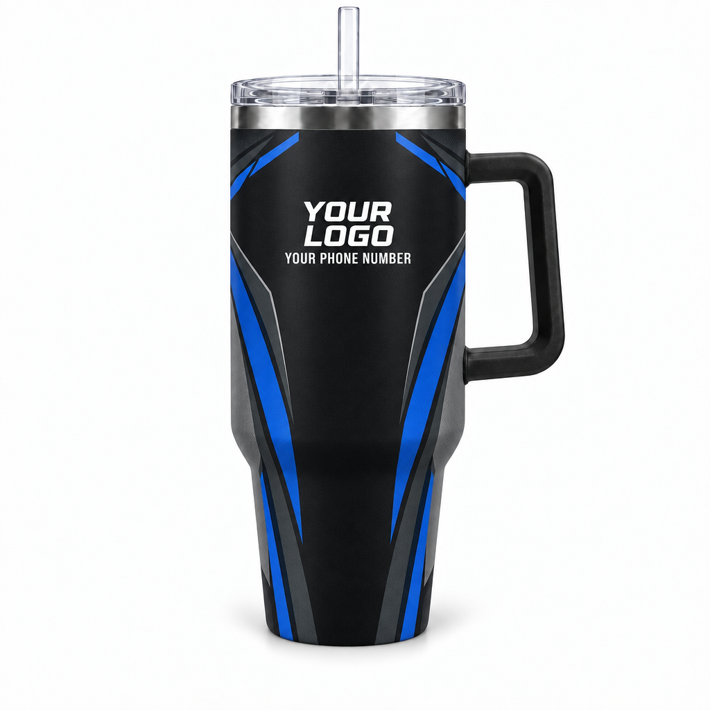 ADN061 personalized tumbler 40oz front product mockup