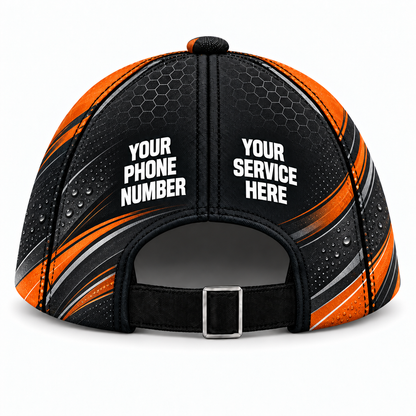ADN065 personalized cap back product mockup