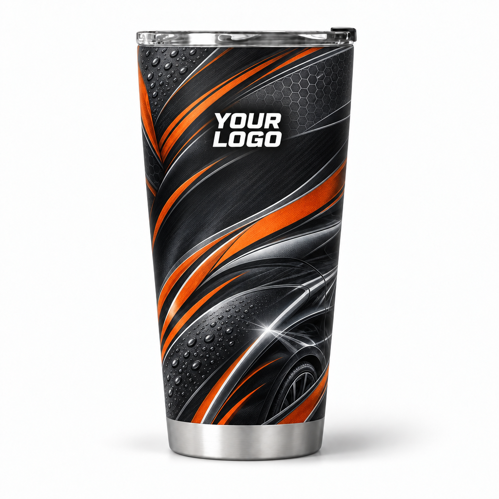 ADN065 personalized tumbler 20oz front product mockup
