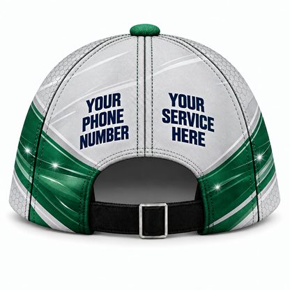 ADN066 personalized cap back product mockup