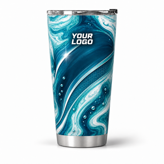 ADN067 personalized tumbler 20oz front product mockup