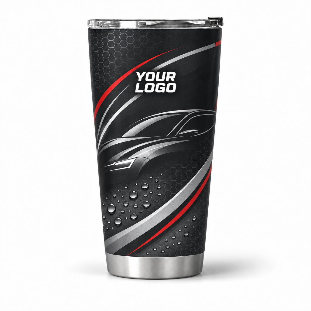 ADN069 personalized tumbler 20oz front product mockup