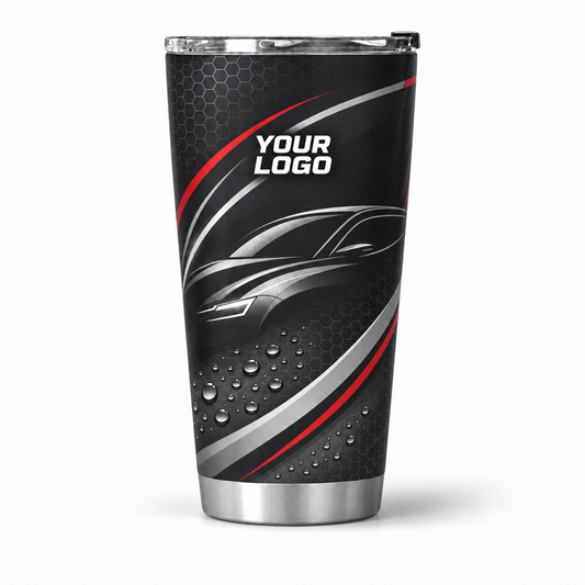 ADN069 personalized tumbler 20oz front product mockup
