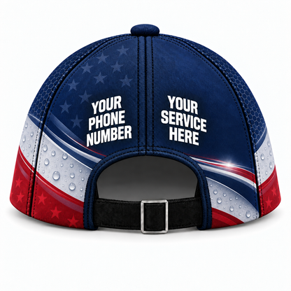 ADN070 personalized cap back product mockup