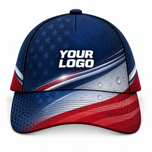 ADN070 personalized cap front product mockup