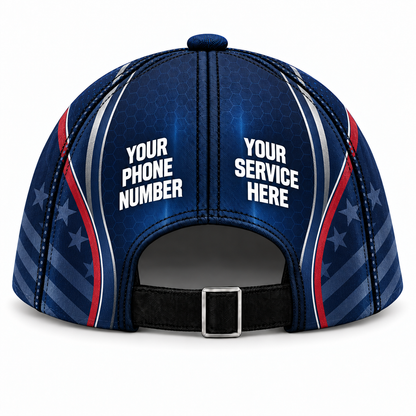 ADN071 personalized cap back product mockup