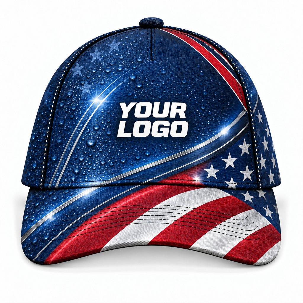 ADN071 personalized cap front product mockup