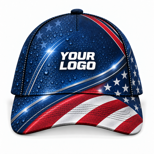 ADN071 personalized cap front product mockup