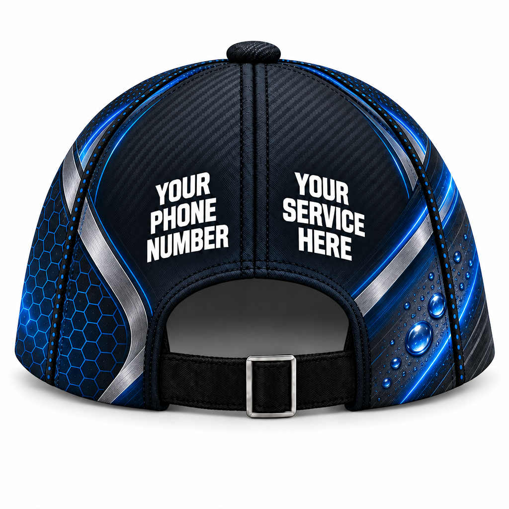 ADN072 personalized cap back product mockup