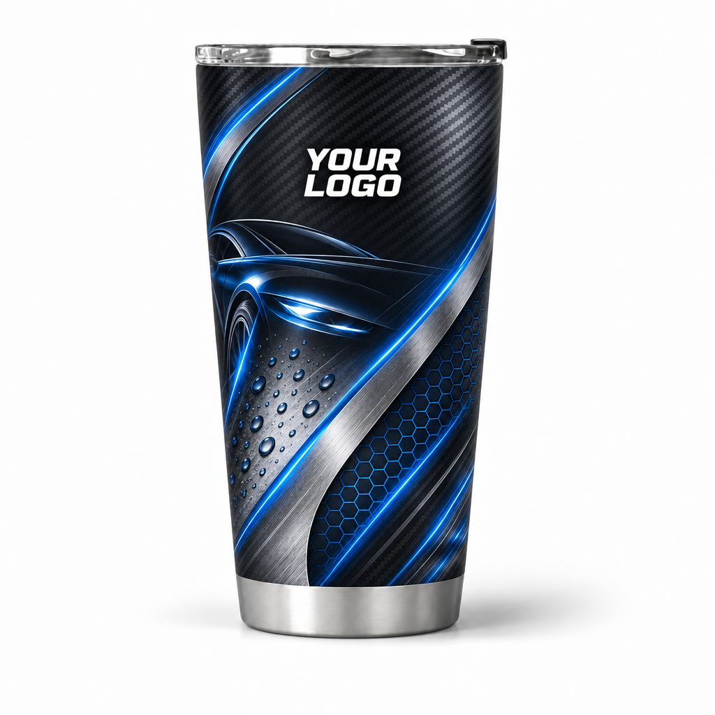 ADN072 personalized tumbler 20oz front product mockup