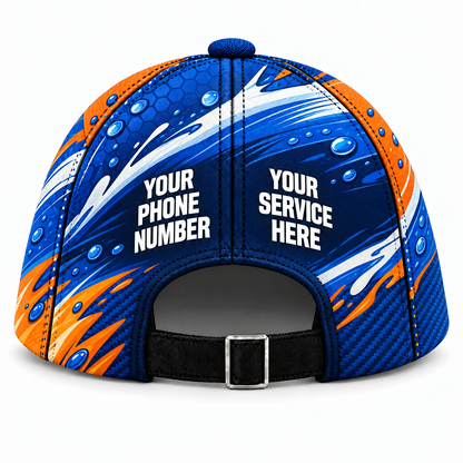 ADN073 personalized cap back product mockup