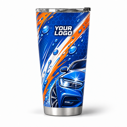 ADN073 personalized tumbler 20oz front product mockup