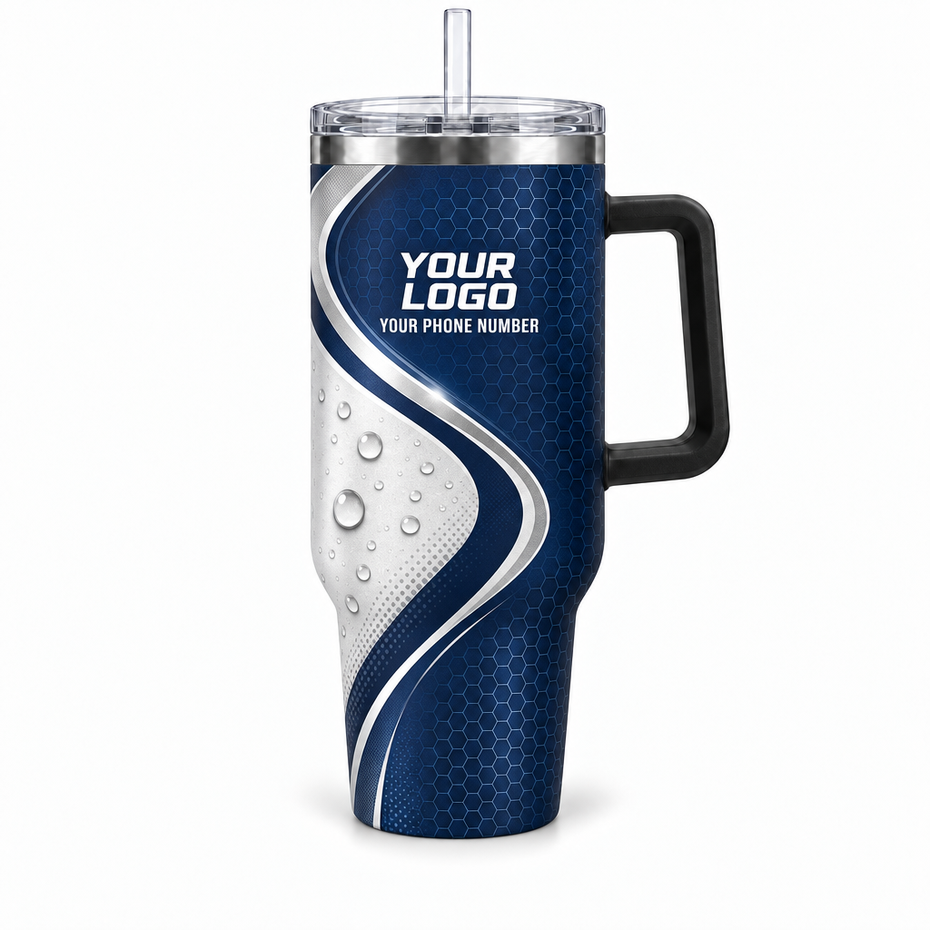 ADN074 personalized tumbler 40oz front product mockup