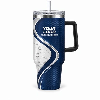 ADN074 personalized tumbler 40oz front product mockup