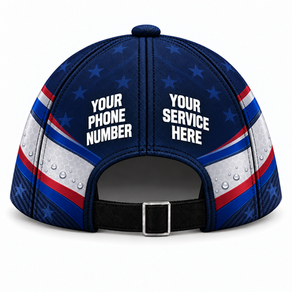ADN075 personalized cap back product mockup