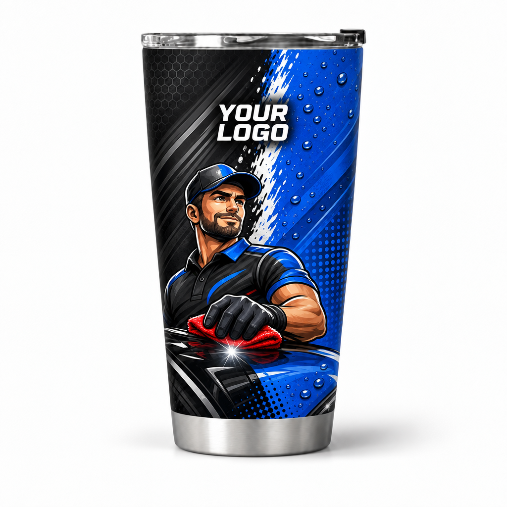 ADN076 personalized tumbler 20oz front product mockup