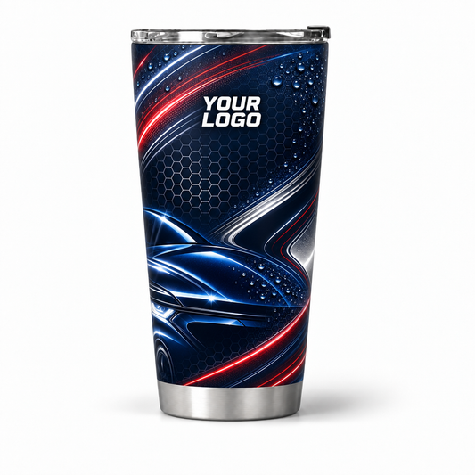 ADN077 personalized tumbler 20oz front product mockup