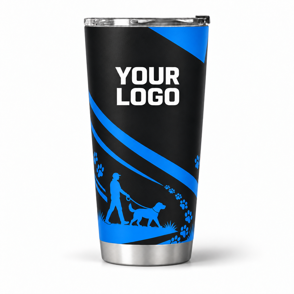 DWN003 personalized tumbler 20oz front product mockup