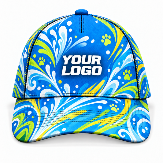 DWN007 personalized cap front product mockup