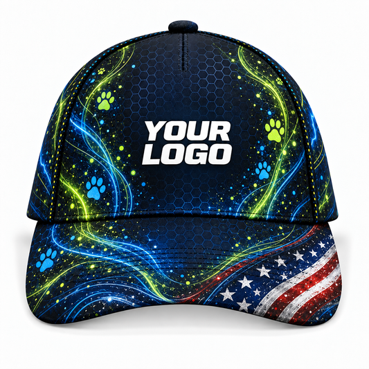 DWN008 personalized cap front product mockup