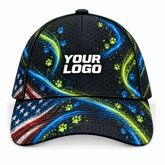 DWN009 personalized cap front product mockup