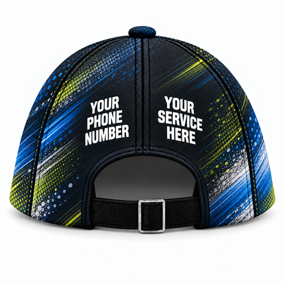 DWN010 personalized cap back product mockup