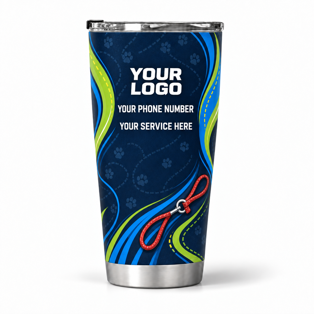 DWN012 personalized tumbler 20oz back product mockup