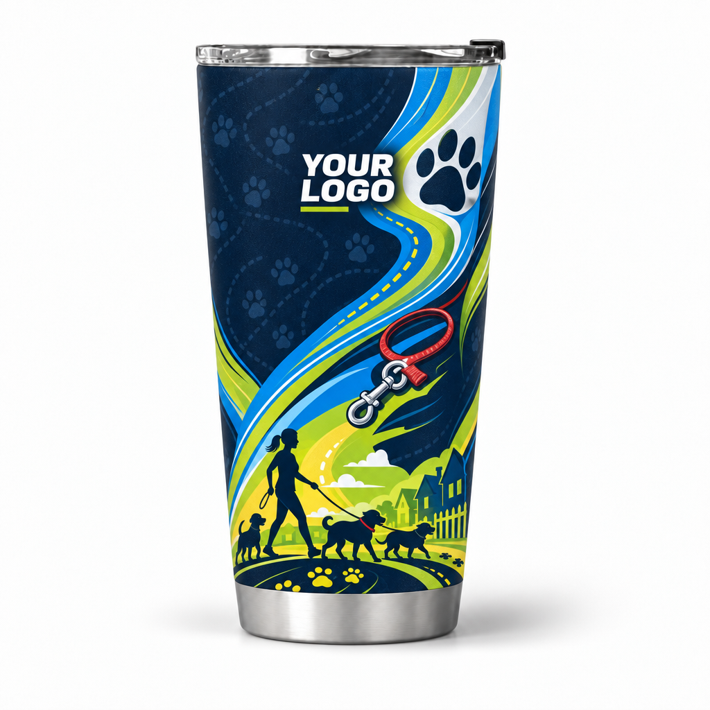 DWN012 personalized tumbler 20oz front product mockup