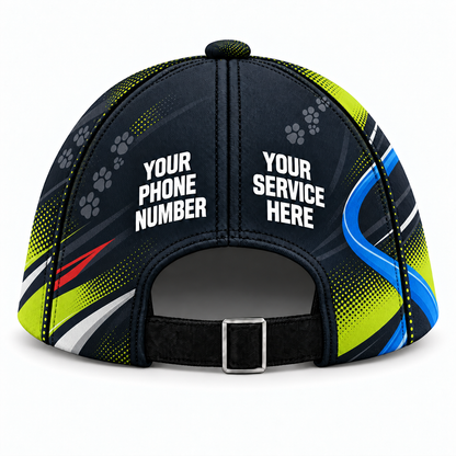 DWN013 personalized cap back product mockup