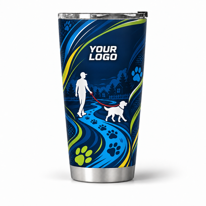 DWN014 personalized tumbler 20oz front product mockup