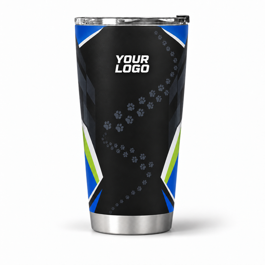 DWN016 personalized tumbler 20oz front product mockup