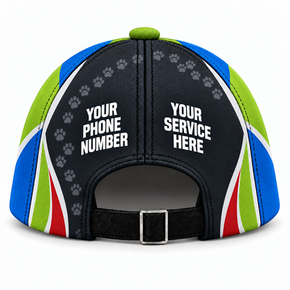 DWN017 personalized cap back product mockup