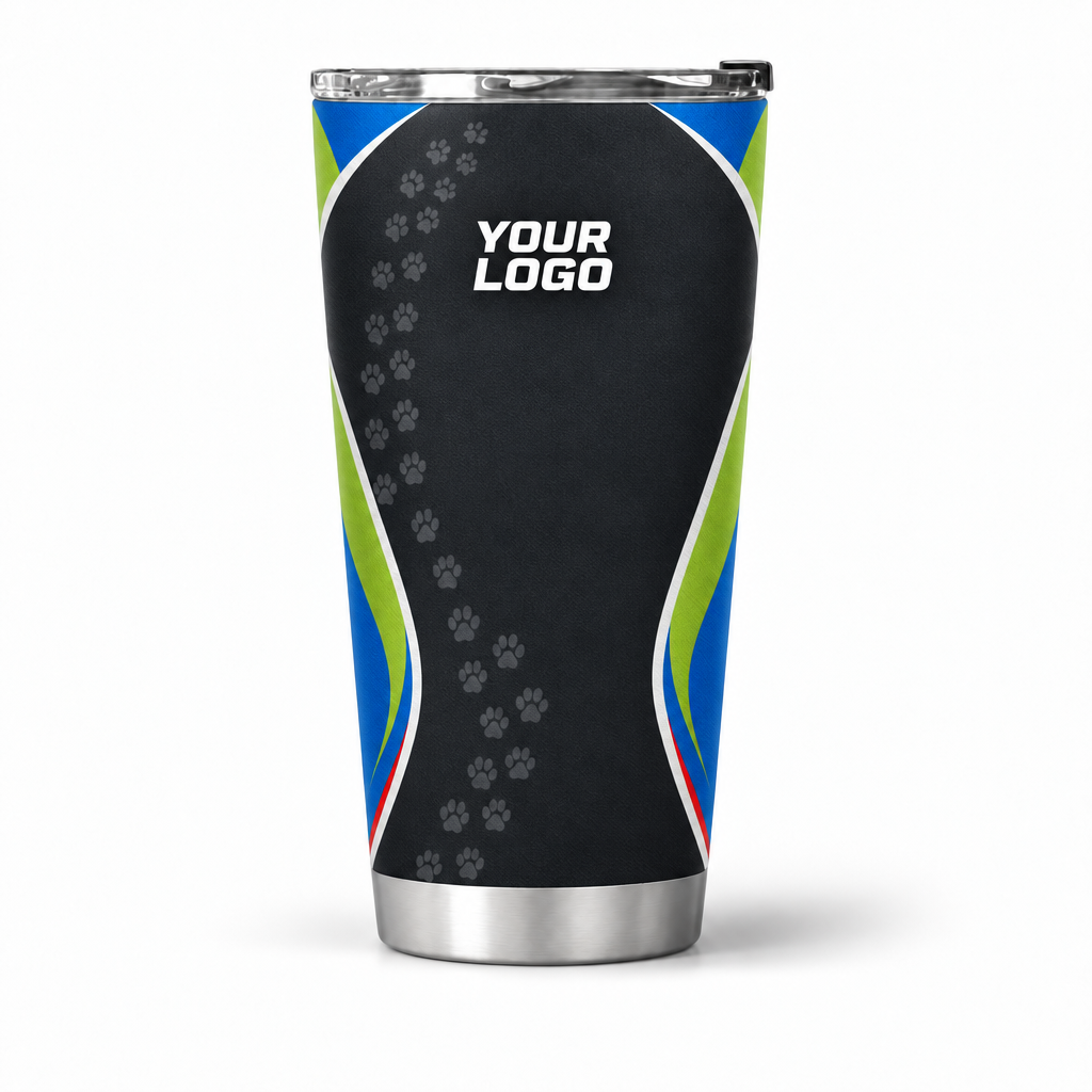 DWN017 personalized tumbler 20oz front product mockup
