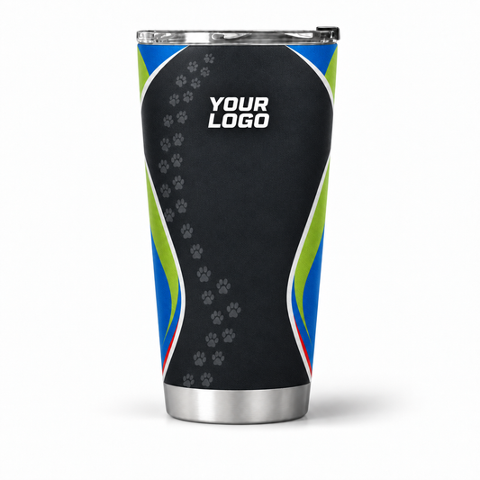 DWN017 personalized tumbler 20oz front product mockup