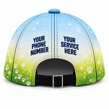 DWN018 personalized cap back product mockup