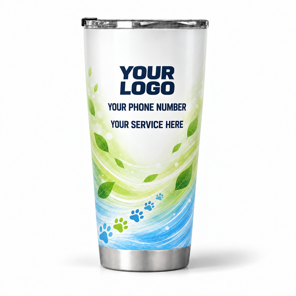 DWN019 personalized tumbler 20oz back product mockup