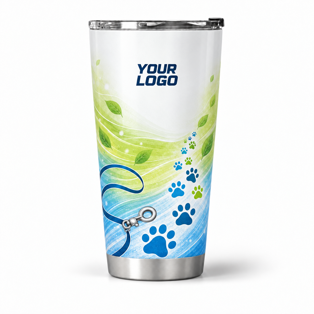 DWN019 personalized tumbler 20oz front product mockup