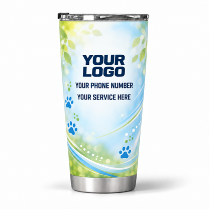DWN020 personalized tumbler 20oz back product mockup