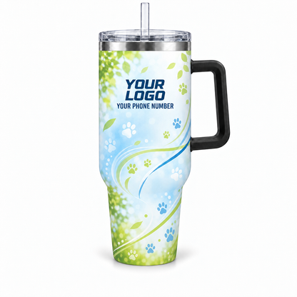 DWN020 personalized tumbler 40oz front product mockup