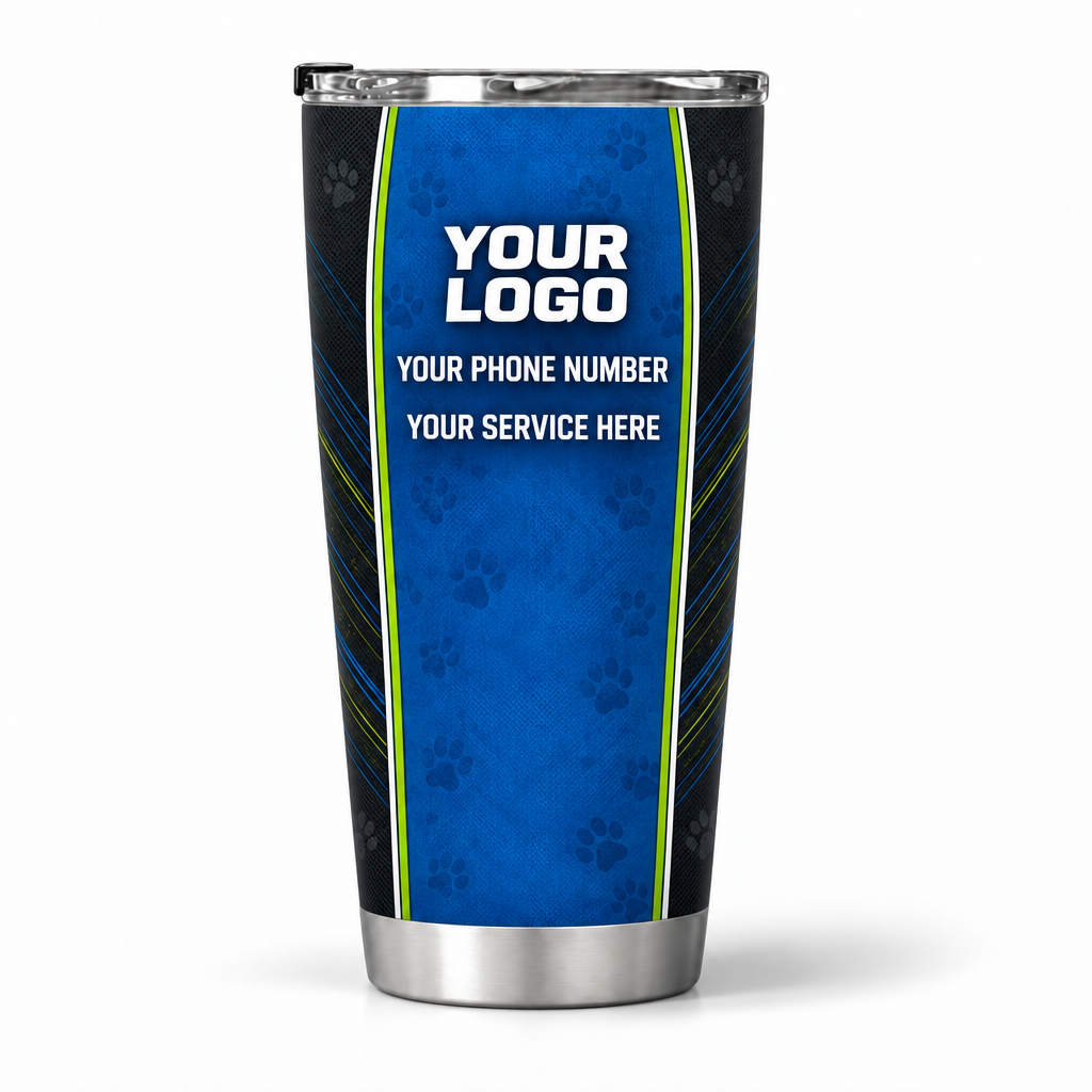 DWN021 personalized tumbler 20oz back product mockup