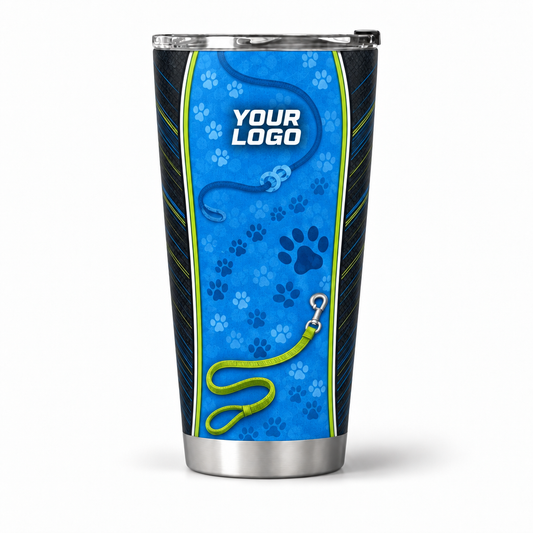 DWN021 personalized tumbler 20oz front product mockup