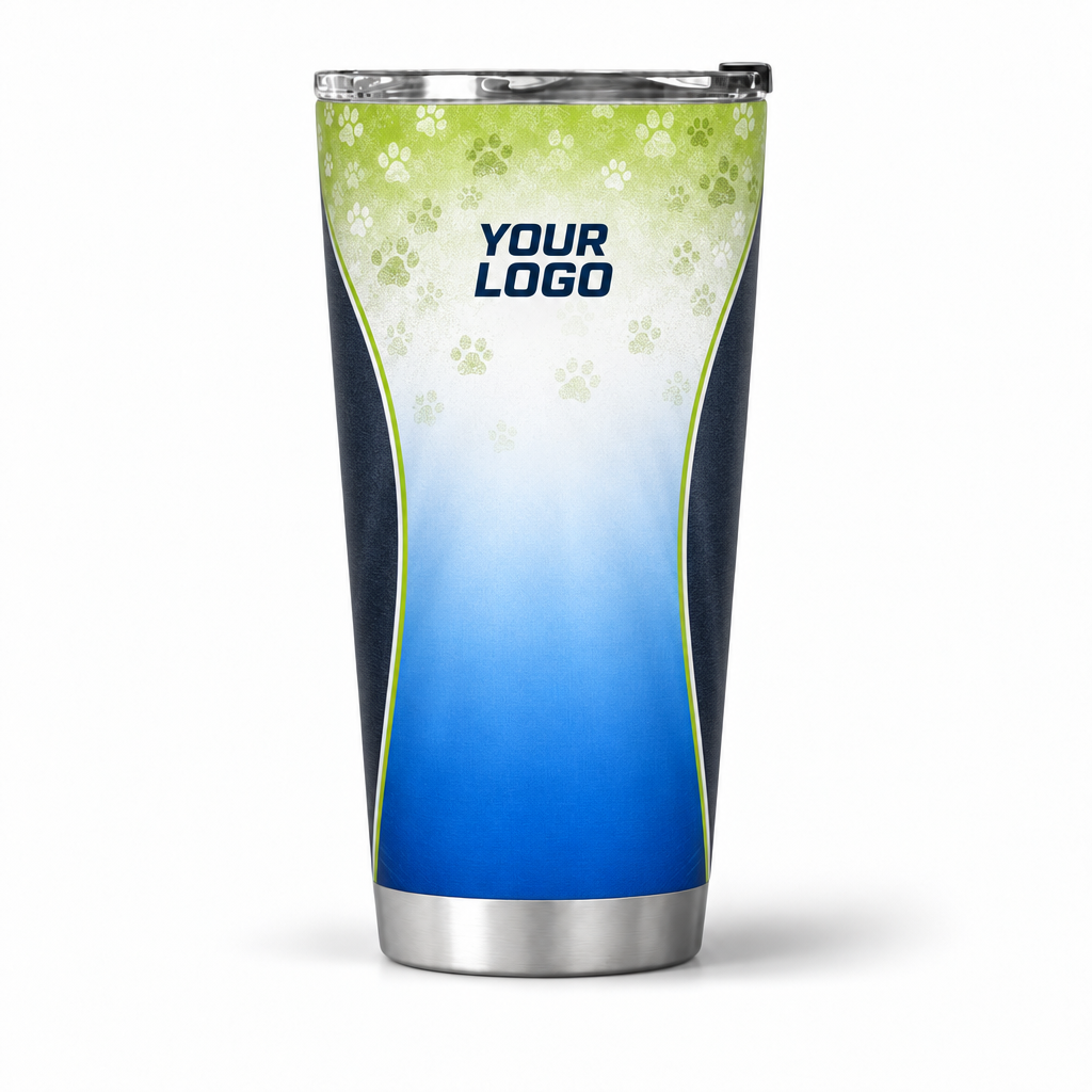 DWN022 personalized tumbler 20oz front product mockup