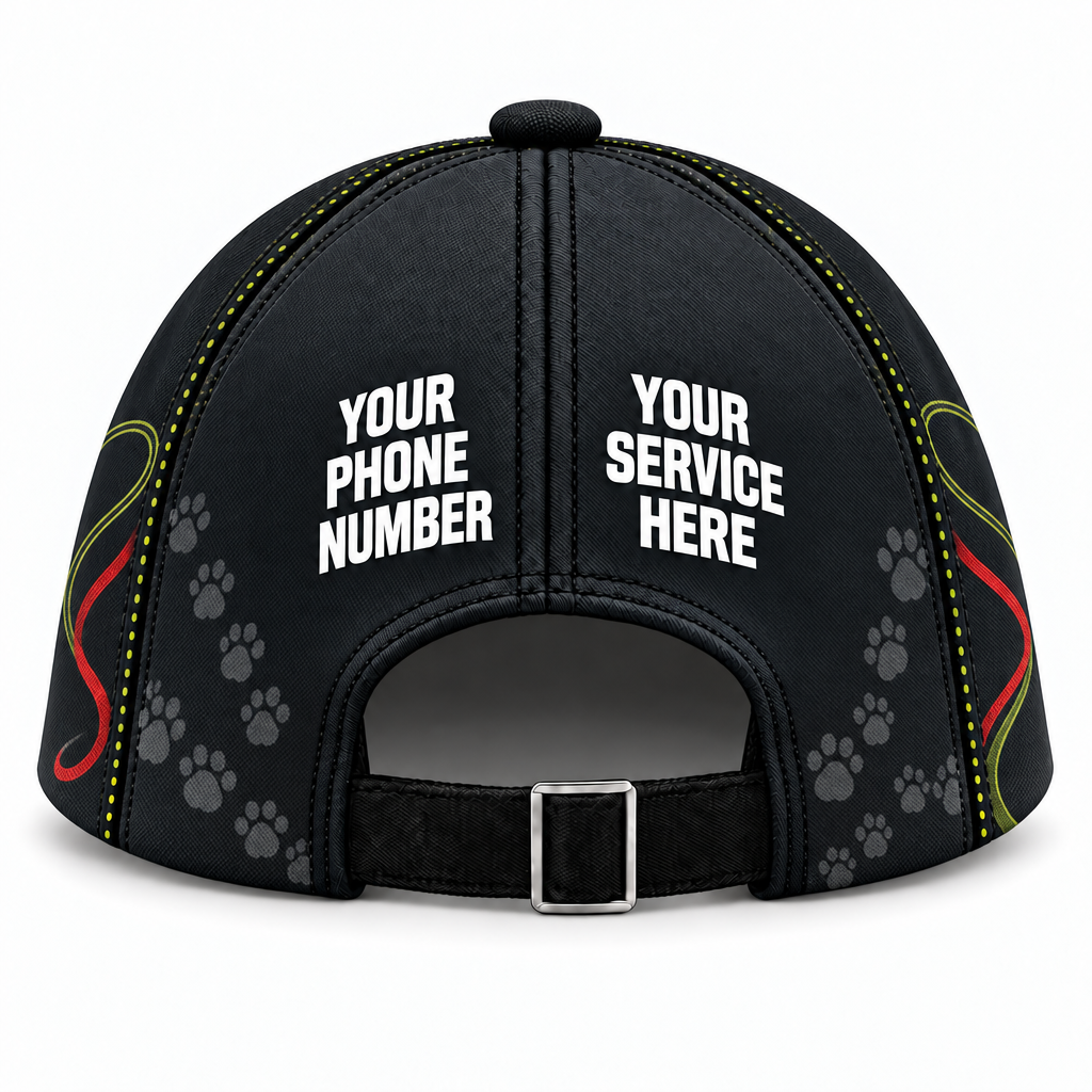 DWN023 personalized cap back product mockup