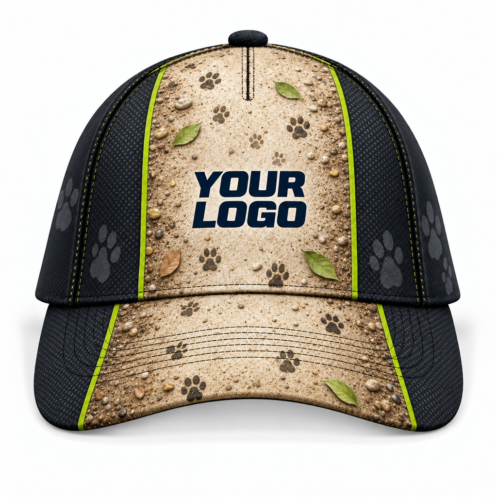DWN023 personalized cap front product mockup